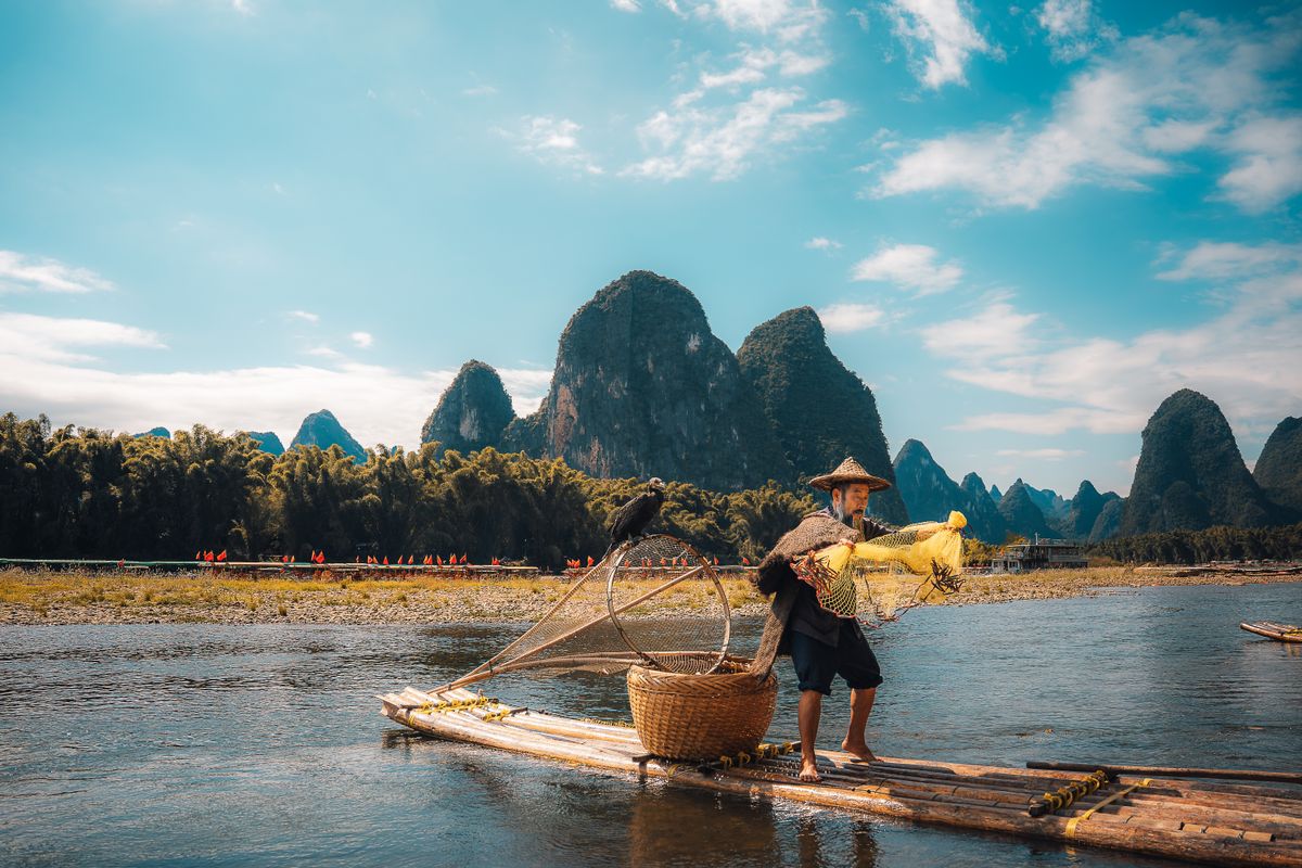 Photo by Willian Justen on Pexels Karst peaks along the Li River, Guilin