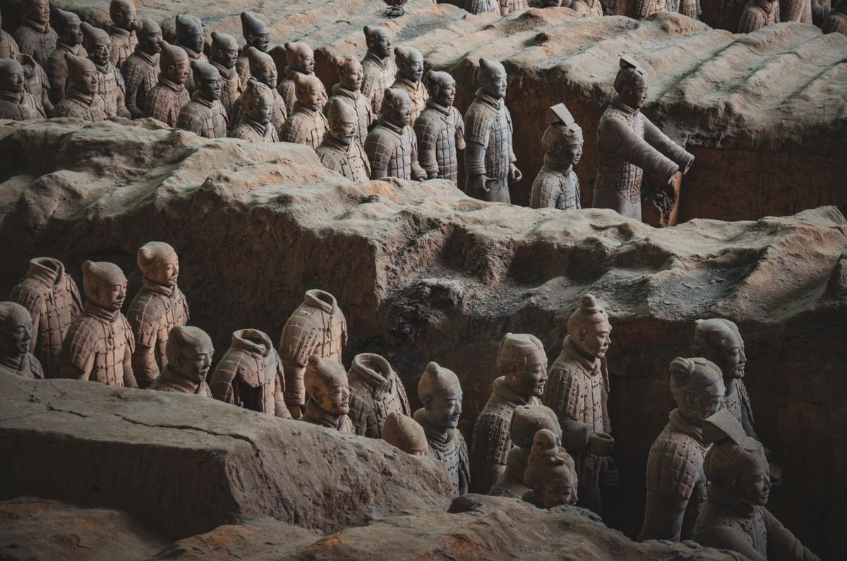 Photo by Jan Dvorak on Pexels Terracotta Army warriors in Xi'an